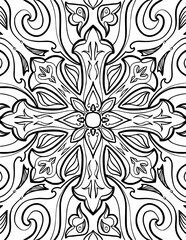 Mandala Coloring page 