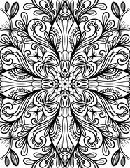 Mandala Coloring page 