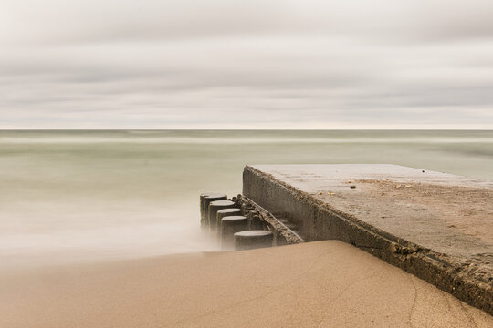 pier on the beach