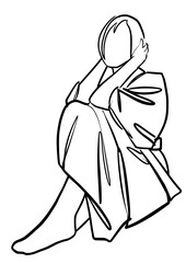 Japanese Girl, Kimono