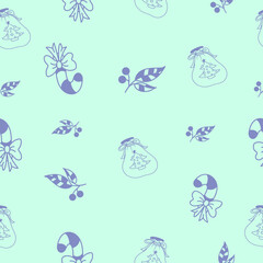 Cute, christmas,vector pattern in a cozy, winter style. Abstract,scandinavian design for winter interior decoration, print posters, greeting cards, business banners, packaging.