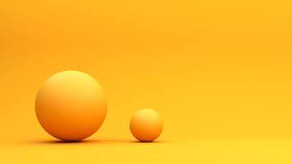 Abstract minimal 3d rendering, bright geometric background with cubes, objects, forms. Modern background design for presentations, brands, templates, banners with empty space.