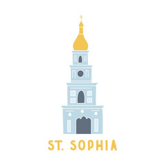 St. Sophia of Kyiv illustration
