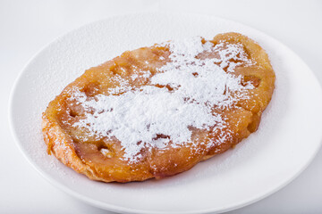 Baked apple rings