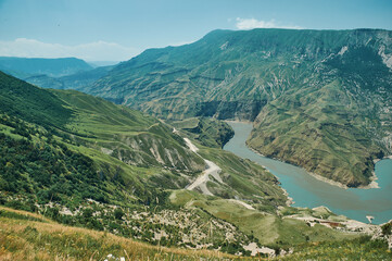 Fototapeta na wymiar Sulak Canyon, Natural landmark