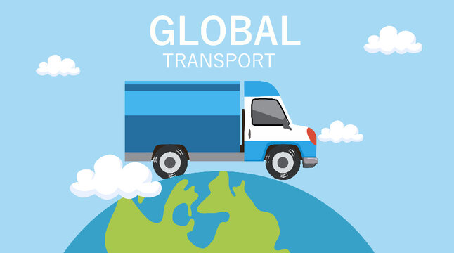 transport, global, delivery, free delivery, global transport, animation, motion picture