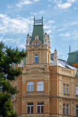 the Josefov district of Prague