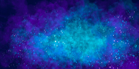 abstract blue background with stars