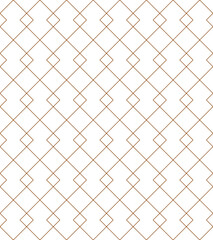 Vector seamless abstract geometric pattern. Lines on a white background. Zigzag.