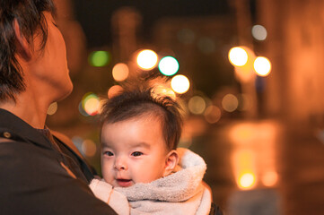 parent and baby