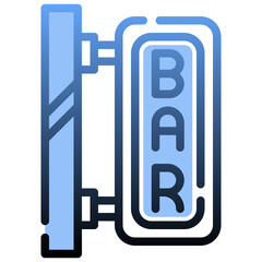 BARSIGN Gradient icon,linear,outline,graphic,illustration