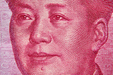 chiński banknot, 100 juanów chińskich , Renminbi , Chinese banknote, 100 Chinese yuan, Renminbi