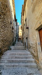 narrow street in the old town