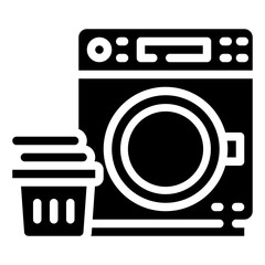 WASHING glyph icon,linear,outline,graphic,illustration
