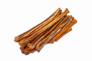 Bread sticks with sesame seeds