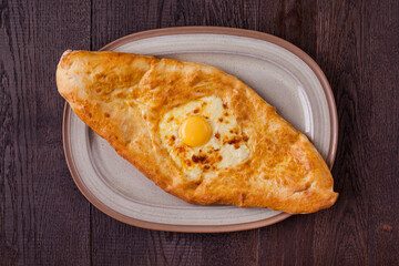 Khachapuri with egg