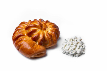 Roll with cheese