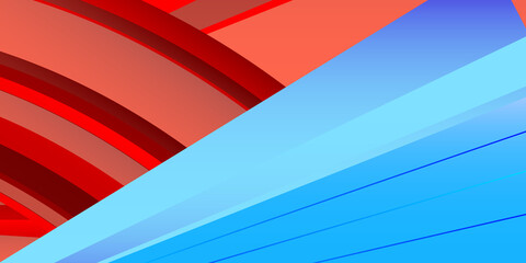 Obraz na płótnie Canvas Abstract black, blue and red background