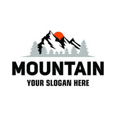 Mountain Pines Logo Design Inspiration