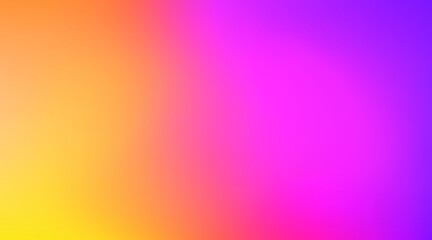 Abstract blurred gradient background. Magenta, pink, orange, yellow, purple, violet, red, vivid, sunrise color. Vector illustration graphic design, bright mesh texture for banner or poster. EPS 10 