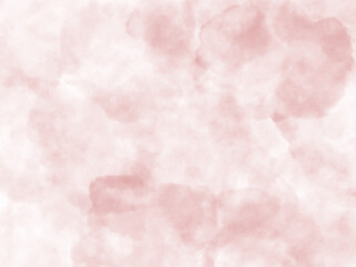水彩画の薄いピンクの壁紙、優しい春のイメージの背景