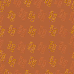 Cute, christmas,vector pattern in a cozy, winter style. Abstract,scandinavian design for winter interior decoration, print posters, greeting cards, business banners, packaging.