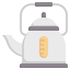 KETTLE flat icon,linear,outline,graphic,illustration