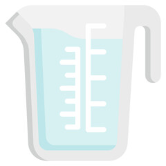 MEASURING flat icon,linear,outline,graphic,illustration