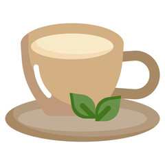 TEA flat icon,linear,outline,graphic,illustration