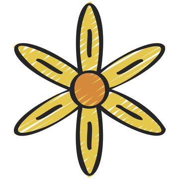 Woodland Sunflower Icon