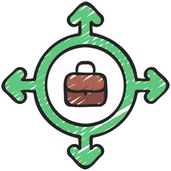 Business Direction Icon