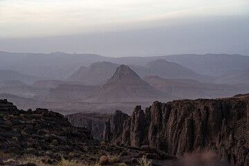 Mountains of Jbel Saghro, Morocco in Africa