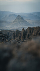 Mountains of Jbel Saghro, Morocco in Africa