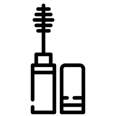 MASCARA line icon,linear,outline,graphic,illustration