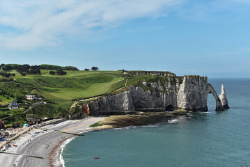 Frankreich - Normandie - Étretat - Aiguille & Porte d'Aval