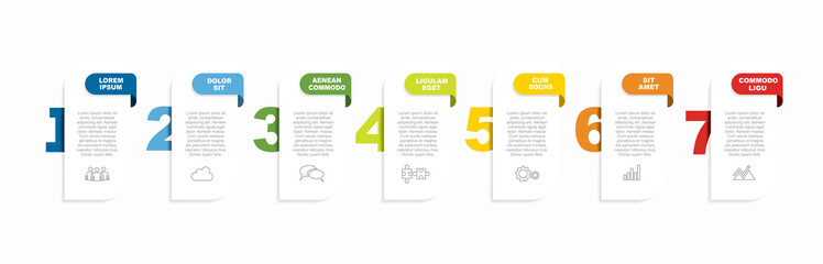 Infographic design template with place for your data. Vector illustration.