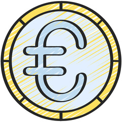 Euro Coin Icon