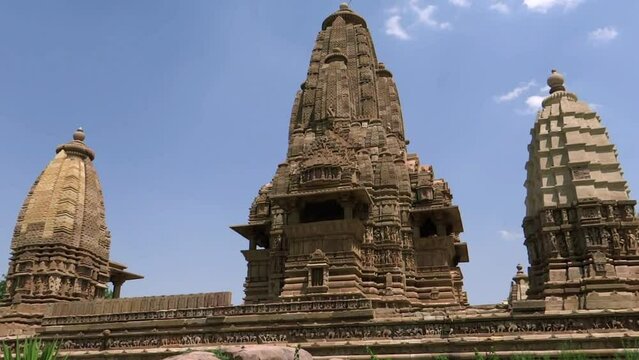Khajuraho temples exterior, UNESCO world heritage site