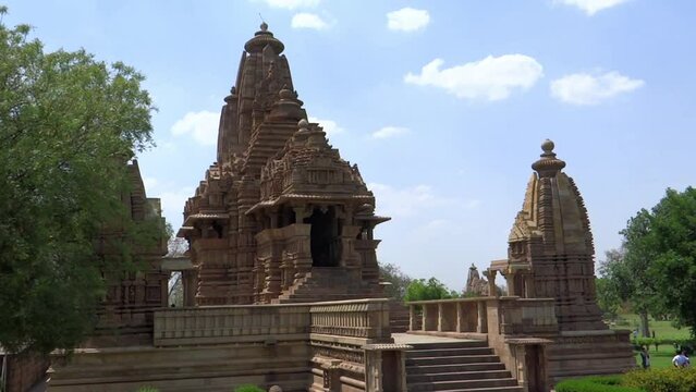 Khajuraho - Hindu and Jain temples in Chhatarpur district, Madhya Pradesh, India
