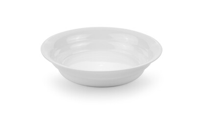 white ceramics bowl isolated on white background.