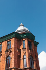 Upper view at the house.