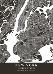 New York - Us Wolf Plane Map