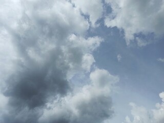 Fototapeta na wymiar sky with clouds. cloudy weather