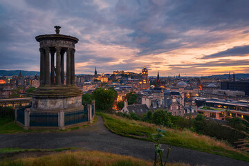 Edinburgh from Calton Hill, Scotland
