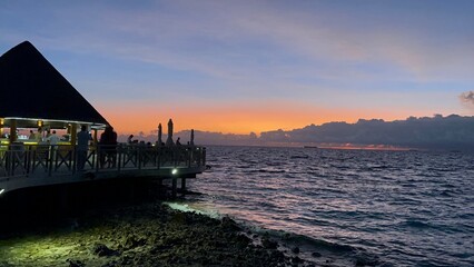 Sonnenuntergang Malediven