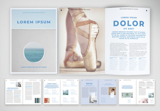 Corporate Magazine Layout
