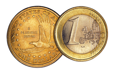 Dollar und Euro