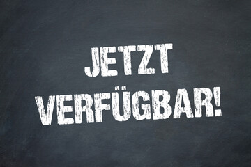 Jetzt verfügbar!