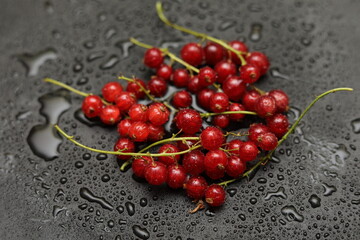 red beries in a bowl