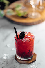 Bramble cocktail